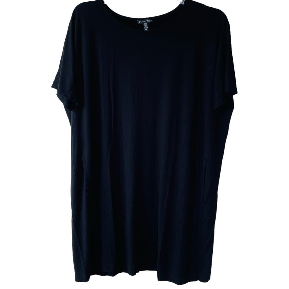 Eileen Fisher Size L T-Shirt Dress